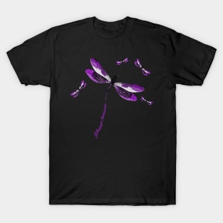 Dragonfly ALZHEIMER AWARENESS Gift T-Shirt